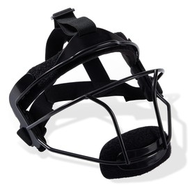 Yuyongshuai Softball Face Mask Defense Pads, Defense Softball Fielders Mask Liner Pads, Includes: 1 Forehead pad, 2 Side Pads, 2 Chin Cups, 1 Ponytail Strap, 1 Large Super Glue Magic Hook