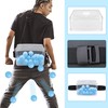 4PCS Blue Swing Shaking Balls Game Set for Baby Shower
