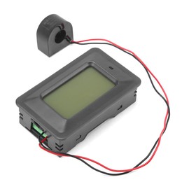 Voltmeter Volt Amp Watt Gauge Meter P06S-100 6 in 1 Digital LCD Meter Voltage 110-250V Current 100A Power Monitor Panel with Counter Inductor