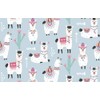 Cartoon Tribal Llama Black Ballpoint Pen Cactus Alpaca Peru Cacti