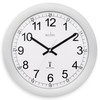 Acctim Forimia RC Wall Clock 30cm Silver 74417