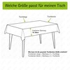 Melody Oilcloth Tablecloth 100 x 140 cm Square Marble Grey