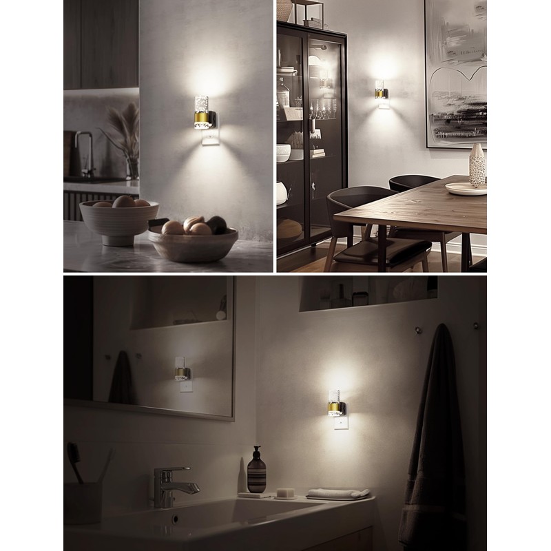 L LOHAS LED Night Light, Decorative Night Lights Plug into