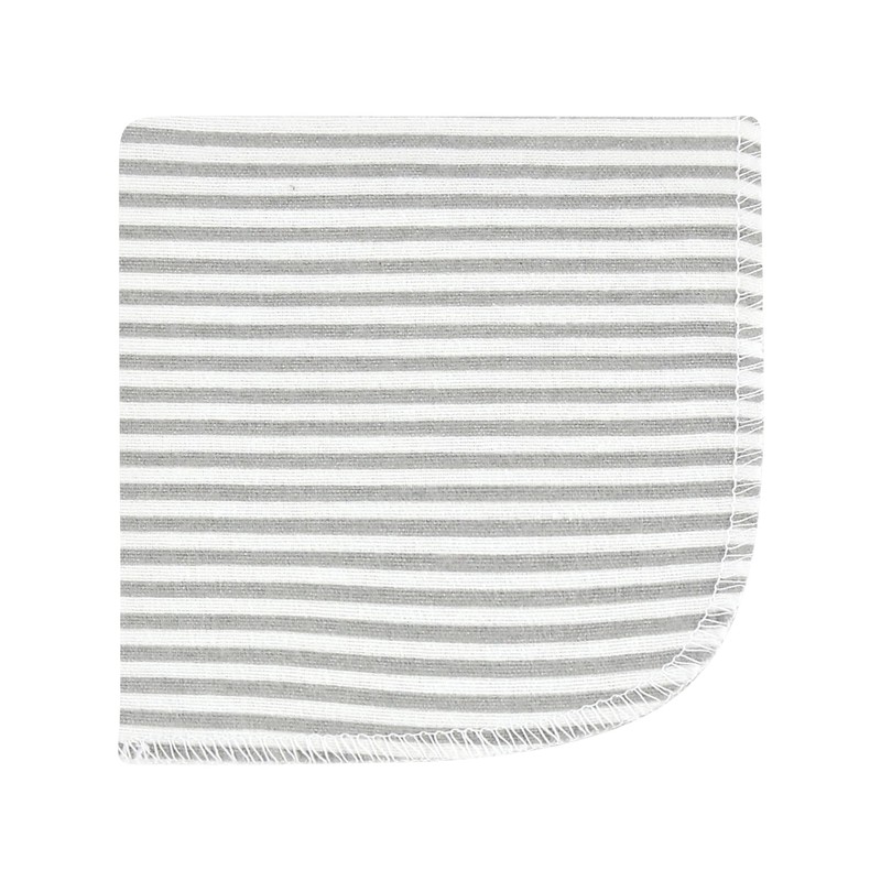 Hudson Baby Unisex Baby Flannel Washcloths, Farm Friends Cream 12Pk,