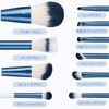 SHELWIN Makeup Brushes Set, 10 Pieces, Makeup Brushes, Powder Brushes,