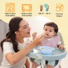 KoolBaby Juego De Cucharas Para Bebé De Silicón Kool Baby