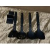 New Tupperware Beautiful Set 5 Compact Utensils: Spatula, Ladle, Spoon