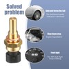 pinflaw Pack-1 Car Engine Water Temperature Sensor, Original Standard Replacement
