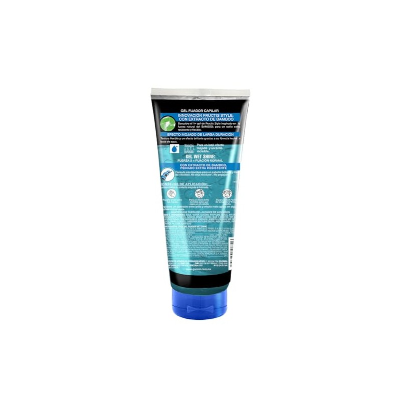 Garnier Fructis Gel Wet Shine, 200 ml