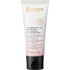 COCOONORIGINAL Cocoon Original Lotus Multi-Purpose Balm - Soothe Dry Skin & Redness, Natural Shea Butter & Madecassoside, Hydrating Balm for Sensitive Skin & Babies