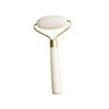 Healvian 1pc Natural Jade Facial Roller Ergonomic Design for Facial