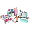 PLAYMOBIL MyLife 71608 Kitchen with Dining Area, Fully Equipped Kitchen