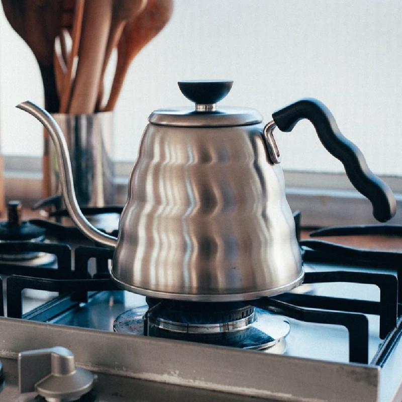 Hario V60 "Buono" - Hervidor de agua con cuello de