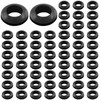 Bonsicoky 60 Pcs 1/2" Rubber Grommets, Black Rubber Hole Grommet