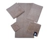 Cashmere Terry Bath Towel 75 x 140 cm Plain Cappuccino