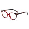 OCCI CHIARI 5.0 High Magnification Reading Glasses,Red Readers 500 Glasses