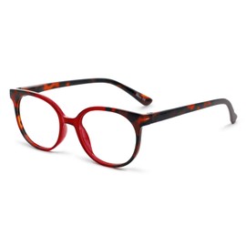 OCCI CHIARI 5.0 High Magnification Reading Glasses,Red Readers 500 Glasses for Women(1.0 1.25 1.5 1.75 2.0 2.25 2.5 2.75 3.0 3.5 4.0 5.0 6.0)