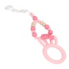 Teething Necklace Gum Massage Silicone Baby Teether Cute Bright Color