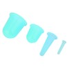 4pcs Silicone Gel Facial Cupping Set,Vacuum Massage Cup Kit,Vaccum Facial