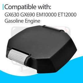 Air Filter Cover Compatible with GX630 GX690 EM10000 ET12000 Gasoline Engine Replace 17230-Z6L-010