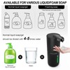 Foyucool Automatic Foaming Soap Dispenser, 12.8oz/380ml Rechargeable Touchless Hand Soap