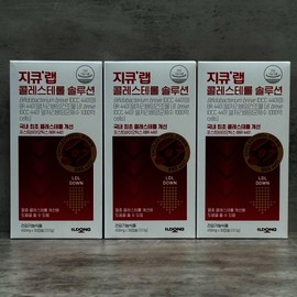 GQ Lab Cholesterol Solution Daily 450mg x 30 capsules x 3 sets (total 90 capsules) / 지큐랩 콜레스테롤 솔루션 데일리 450mg x 30캡슐 x 3세트 (총 90캡슐)