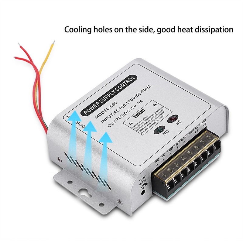 12V 5A Door Access Control System Power Supply Adapter