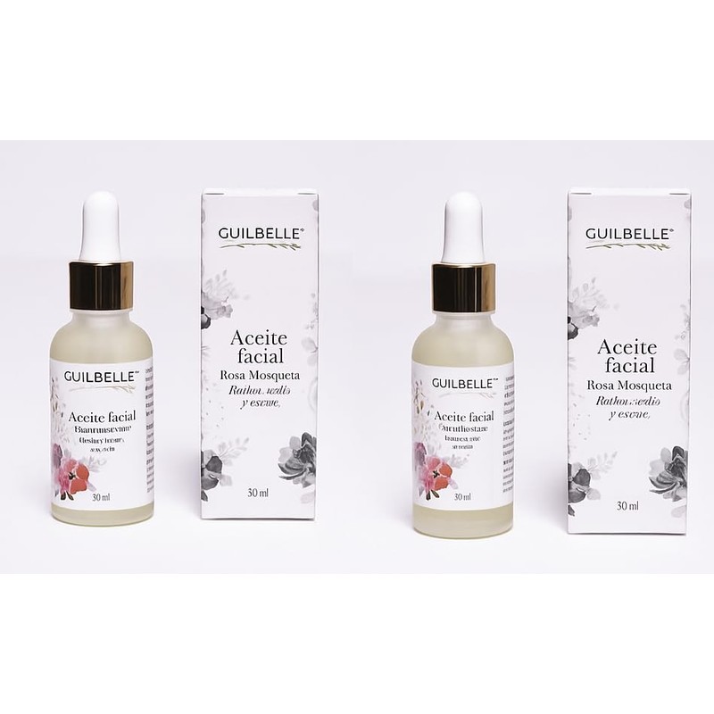 Kit 2 piezas Guilbelle Aceite facial Rosa Mosqueta