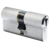 Yale 600-Serie Euro-Profilzylinder – Doppelt/Notfall – 27/27 – Satin-Nickel –