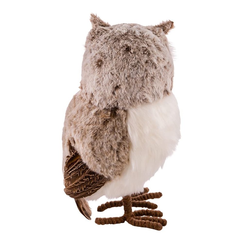 Kurt S. Adler Gray and Brown Owl Ornament, 13.5-Inches, Multi-Colored