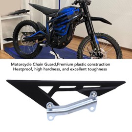 Luocute Motorcycles Chain Guards Electric Dirt Bike Cover Protector Carbon Fiber Pattern, Motorcycles Chain Guard Black Sprocket Cover Protector Replacement for Talaria Sting X3 MX3 MX4