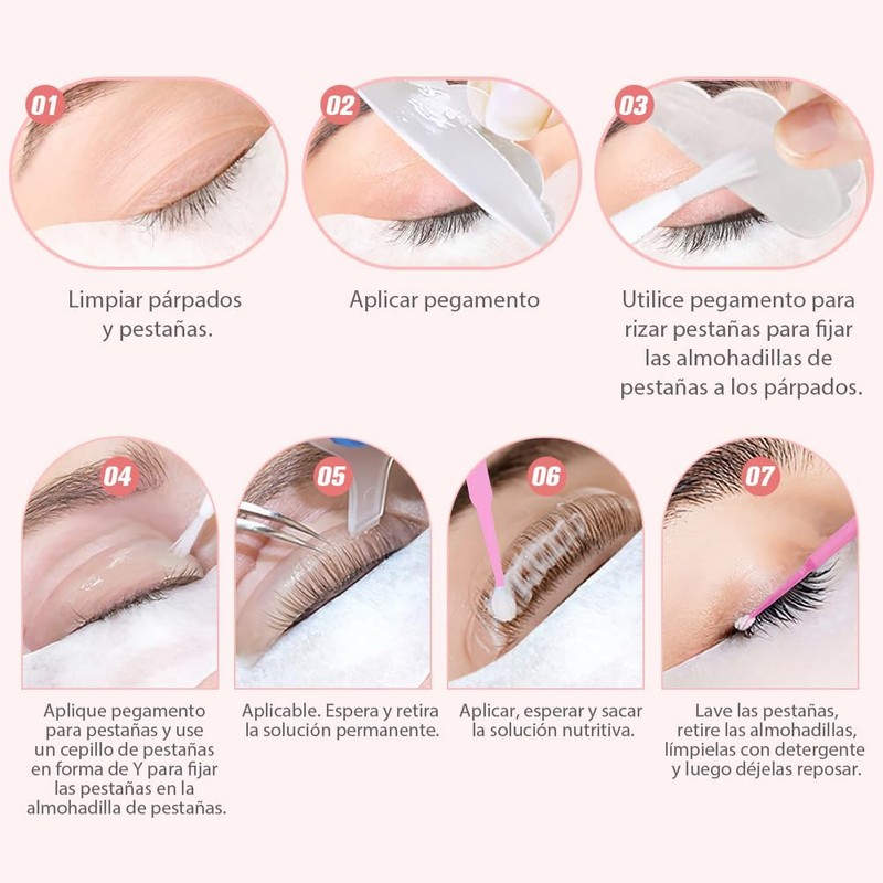 kit de permanente de pestañas,Kit de Laminación de Cejas