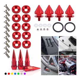 Dolores Plano Tornillo Liga Bumper Fastener Tuercas Tipo Bala Picos