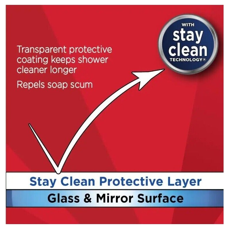 Magic SHOWER GLASS MIRROR Mold Stains CLEANER Fog Free &