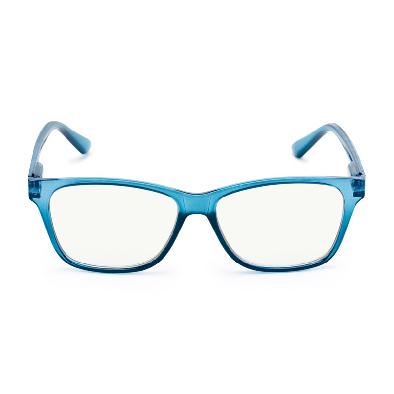 Readers.com Reading Glasses: The Francis Blue Light Reader square Style