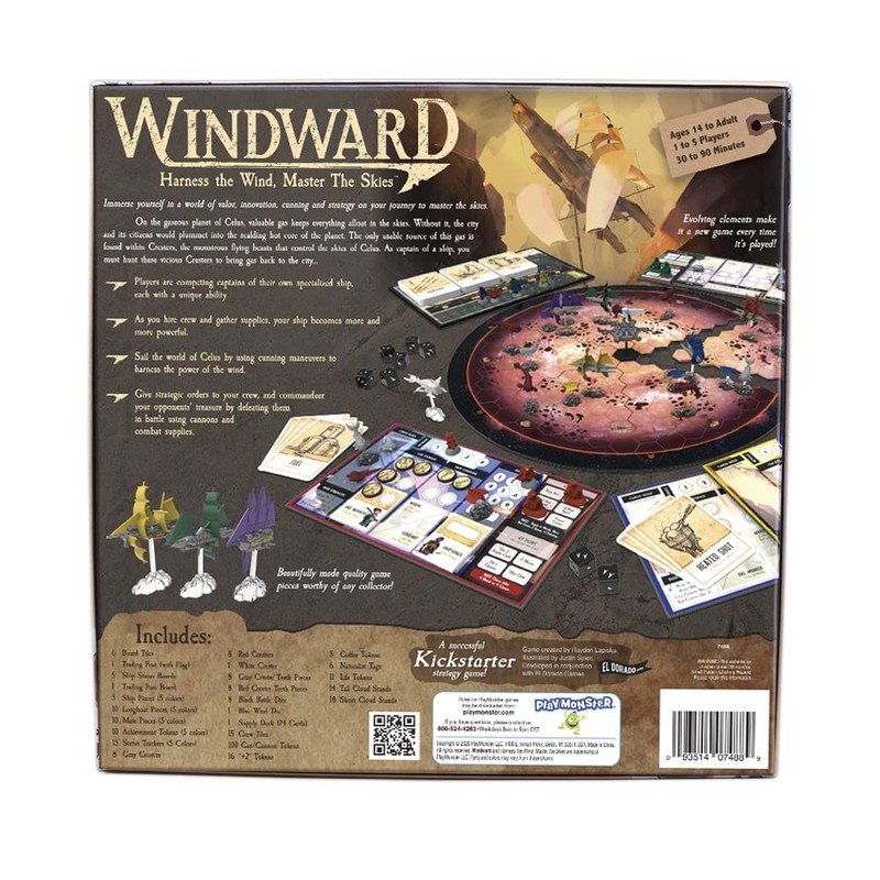 Windward — Strategy Board Game — Harness The Wind Master