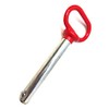 5/8" x 4" Red Handle Detent Pin ,Head Towing Hitch