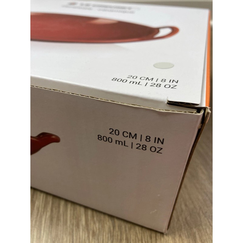 Le Creuset Lotus "Vapeur" LE CREUSET 8" Stoneware Wok Dish
