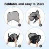 2Pcs For Semi-Truck Car Side Window Sun Shade Cover Shield