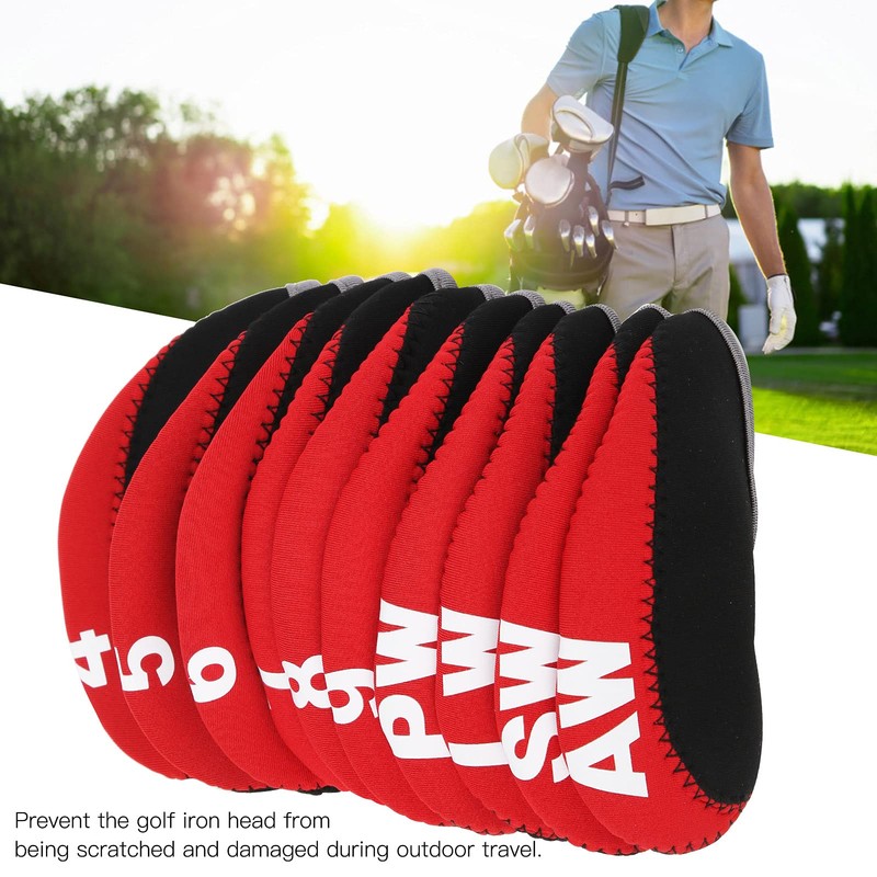 keshow Irons Club Head Covers, Convenient Easy to Distinguish Ball