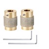dmsphd 2pcs 3/4 Inch Diamond Grinder Bit Head Tools, Stained