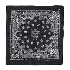 Zac's Alter Ego Alternative Retro Paisley Cotton Bandana/Neckerchief/Headtie/Face Mask