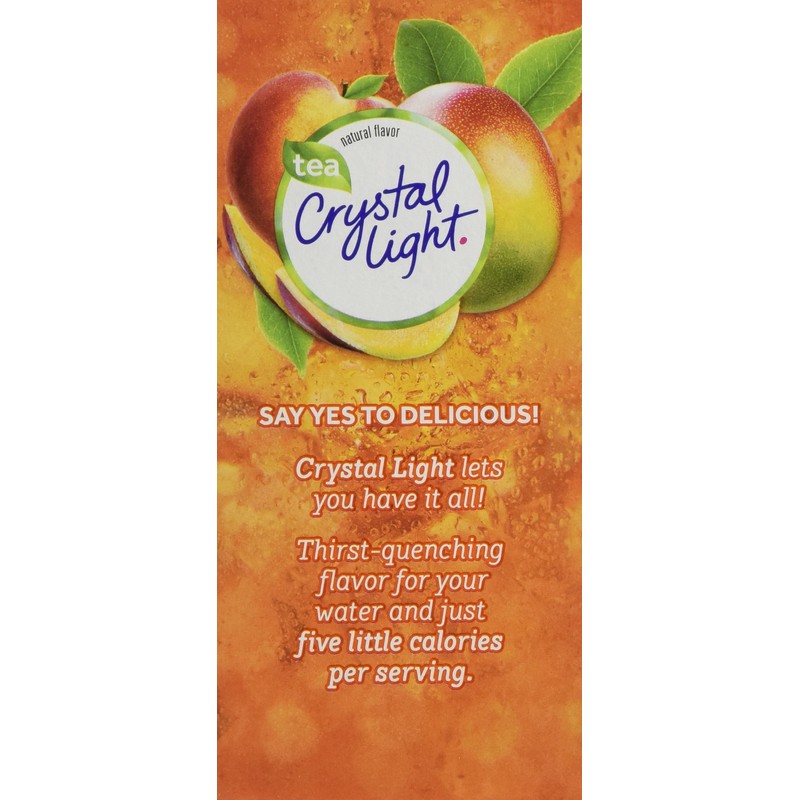 Crystal Light Green Tea Peach Mango Drink Mix On The