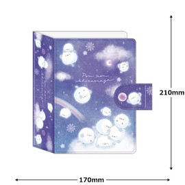 Kamio Japan 228241 Seal Binder Book, Poppon Sima-taga