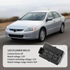 6 Pin LED Flasher Relay,LED Turn Signal Relay Replacement OEM#38300-SDA-A01,38300-SDB-A03,Turn