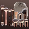 MAANGE Professional Makeup Brushes with Makeup Holder Set, 8/10pcs Multifunctional