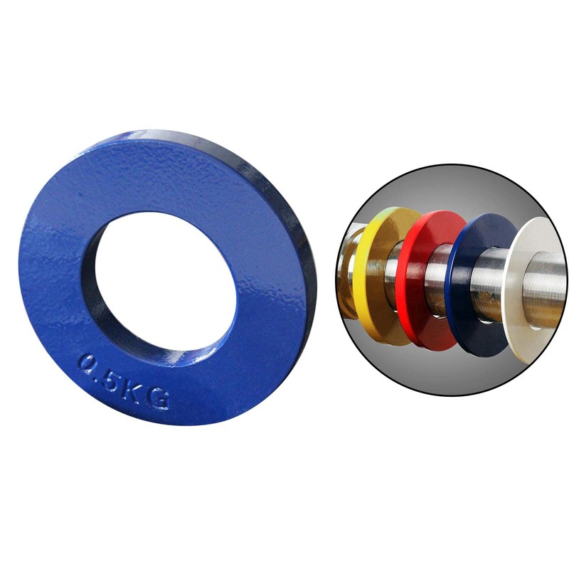 Fractional Weight Plates.25LB-.50LB-.75LB-1LB Incremental Weights, Olympic Bars Personal Record Microweight