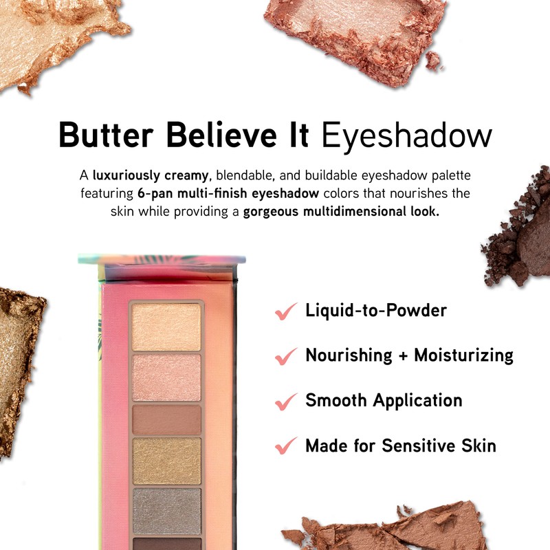 Physicians Formula, Butter Believe It! Eyeshadow Multi-Finish Eyeshadow Palette Liquid