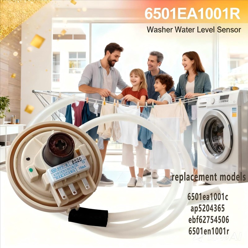 6501EA1001R Washer Water Level Pressure Switch