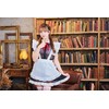 Clearstone SecretRose Halloween See-Through Maid Cosplay Women's White